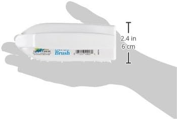 STAR BRITE Stiff Bristle Scrub Brush/Curved Plastic Handle (040027)