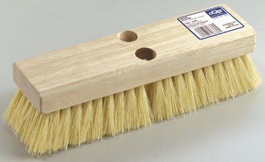 DQB 2 in. W Wood Deck Brush