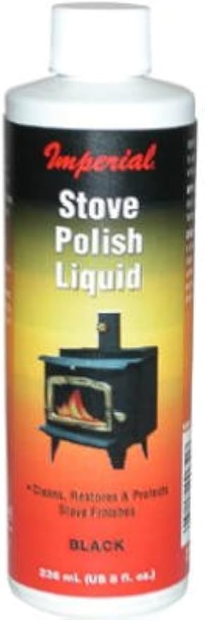 Imperial Manufacturing KK0057 Stove Polish Liquid 8Oz
