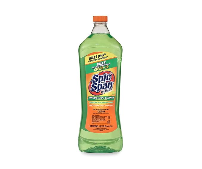 SPIC AND SPAN Citrus Antibacterial Pourable, 34 Fl Oz