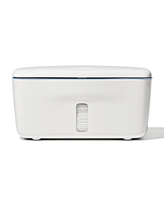 OXO Tot Perfect Pull Wipes Dispenser, Baby Wipe Holder - Dusk