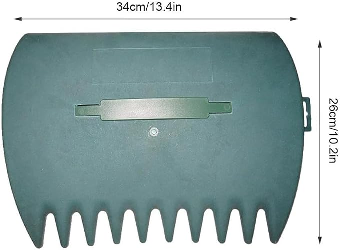 Leaf Grabbers Handheld Yard 2 Pcs, Garden Rake for Leaves, Leaf Collector Grab Grass Grabbers