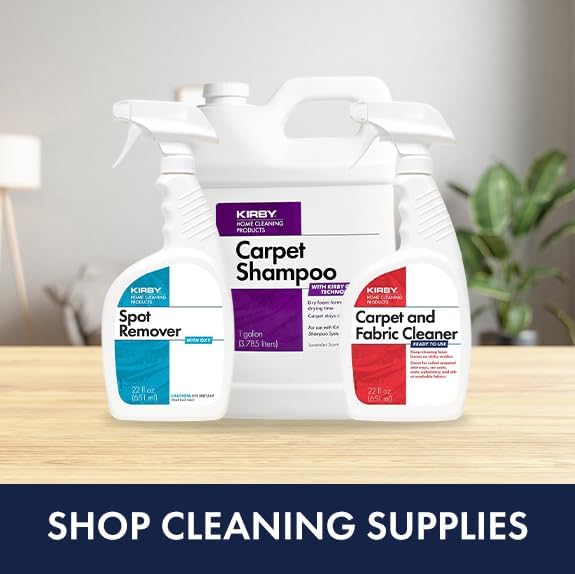Kirby Shampoo & Stain Carpet Shampoo-Rug Remover & Odor Eliminator, Smell Neutralizer Solution-Remove Dog and Cat Stains, 32oz, Packing may Vary