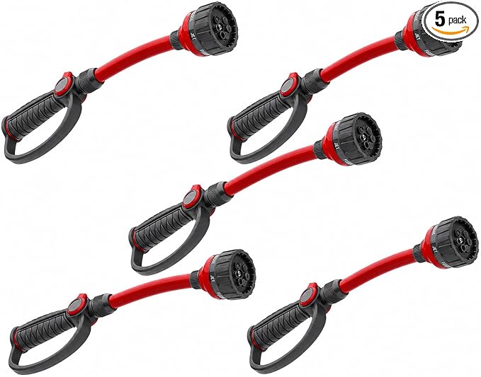 5-Pack Orbit 58995 Pro Flo 7-Pattern 14” Watering Wand with Thumb Control