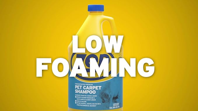 ZEP INC Carpet Shampoo, clear, 128 fl oz (Pack of 1)