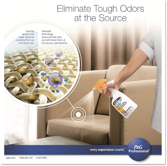 Febreze 33032 Professional Fabric Refresher Deep Penetrating, Fresh Clean, 1 Gal, 3/carton
