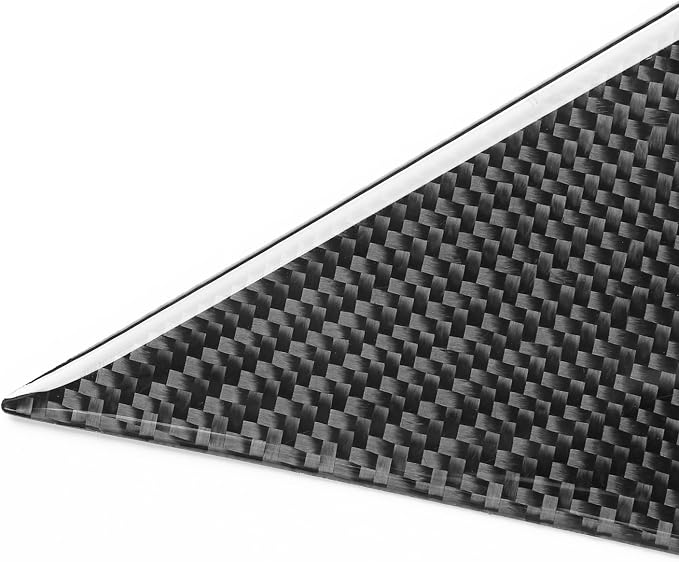 Real Carbon Fiber Trim for Honda Accord Accessories | for 2003 2004 2005 2006 2007,Gear Shift Box Panel Side Strips,Interior Dash Panel,Thick Overlay Sticker Decal