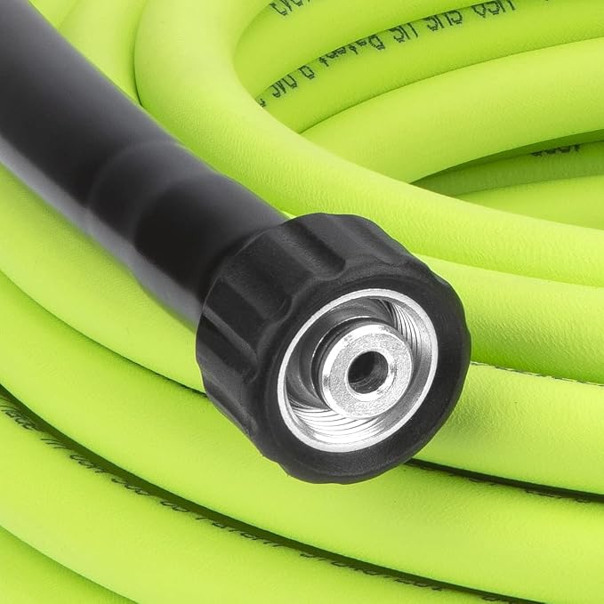 Flexzilla Pressure Washer Replacement Hose, 5/16 in. x 50 ft., 4000 PSI, M22 Fittings, No-Kink, Lightweight, ZillaGreen