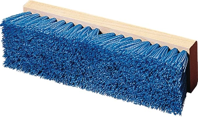 Carlisle FoodService Products 36193P14 Blue Color, 10" Polypropylene Deck Scrub Brush (Pack of 12)