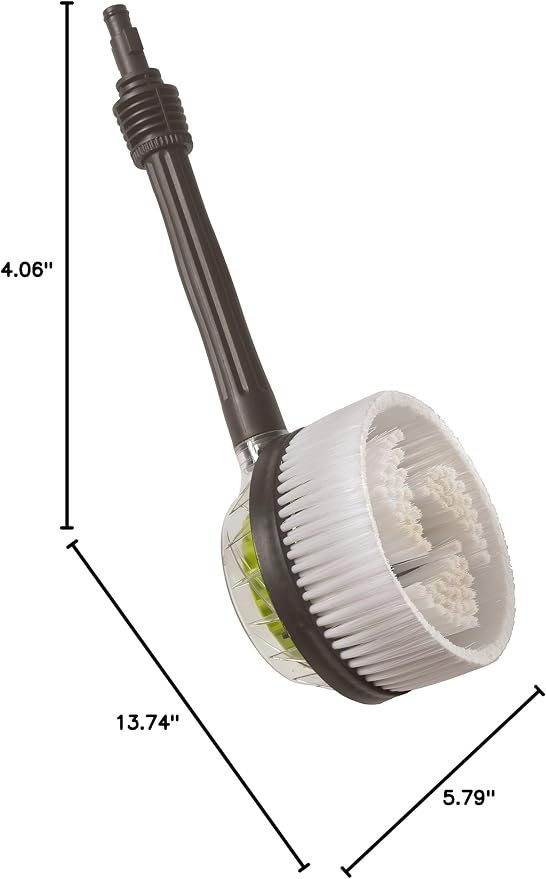 Sun Joe SPX-RB1 Rotary Wash Brush Kit For SPX Series Pressure Washers , Green