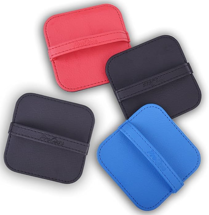 ProCase 4 Pack Screen Cleaning Pad, Elastic Strap Soft Cloth Wipes Screen Cleaner for iPad, iPhone, MacBook, Tablets, Laptop, Cellphone, Computer, Camera, TV Screen -Color Mixed | Soft Reusable Cleaning Pads Remove Dust and Smudges from Tablets, Laptop...