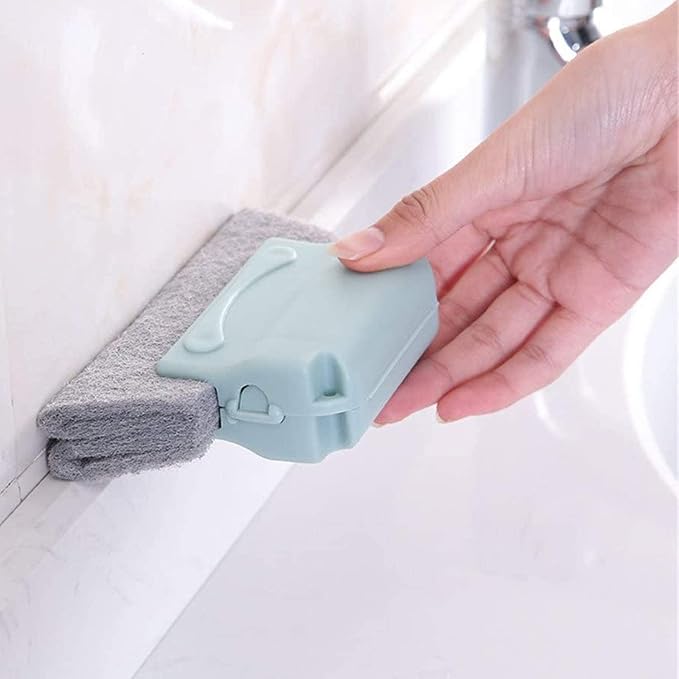 Window Groove Cleaning Brushes Tools,6 Pcs Household Deep Cleaning Tool,Magic Window Sill Cleaning Tool for Slide Door,Shutter,Air Conditioner,Bathroom/Shower,Blinds,Vents (6 PCS)