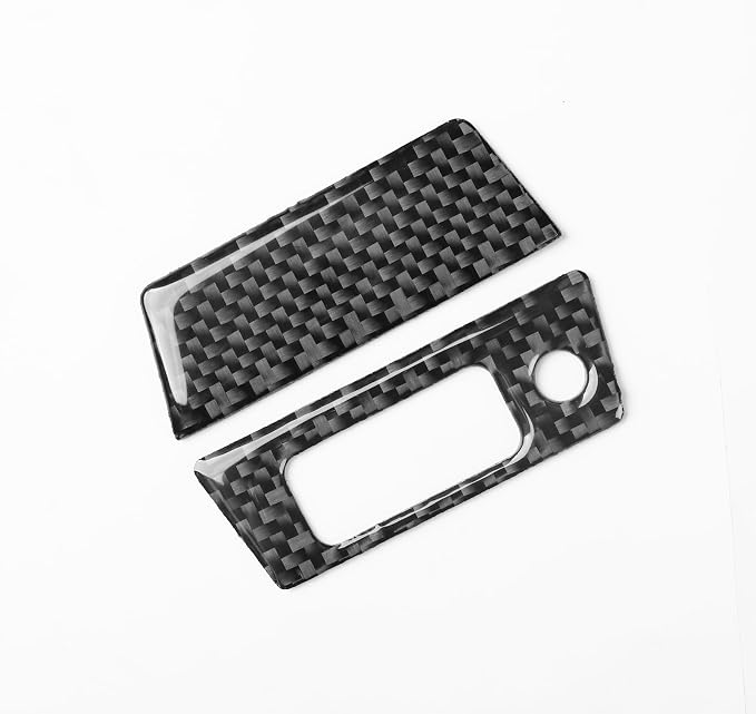 Real Carbon Fiber Trim for Honda Accord Accessories | for 2003 2004 2005 2006 2007,Reading Light Button Panel Cover,Thick Overlay Sticker Decal,Type-A