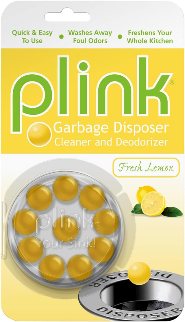 Plink Lemon Scented Disposal Cleaner & Deodorizer