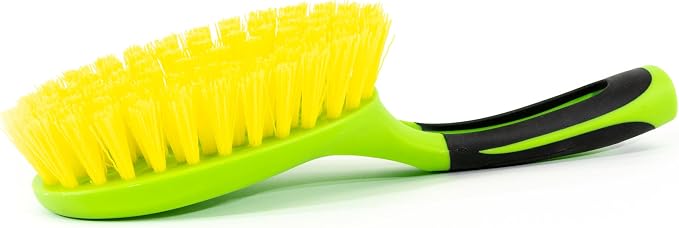 Warner Long Handle Plastic Bristle Scrub Brush