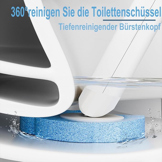 72 PCS Toilet Brush Refills,Toilet Cleaner Refill Pads Disposable Toilet Cleaning System Toilet Bowl Cleaners Scrubbing Pads for Bathtub Wash Basin(Only Refills,Only Fits for Ucaimao)-Blue
