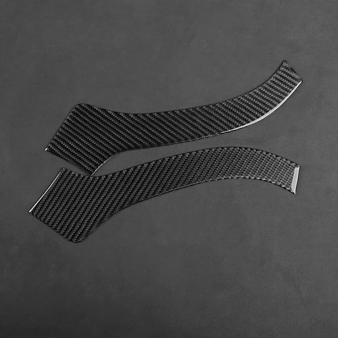Real Carbon Fiber Trim for Honda Accord Accessories | for 2003 2004 2005 2006 2007,Central Console Panel Side Cover,Interior Dash Panel,Thick Overlay Sticker Decal