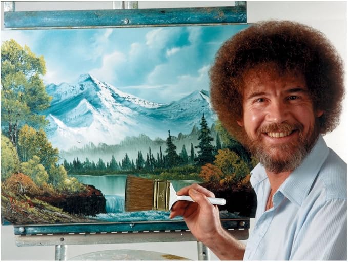 Bob Ross Screen (for Thinner Can)