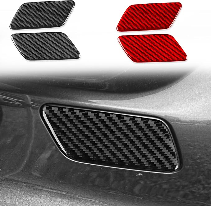 Fit for Audi A3 8Y S3 2021-2025 Carbon Fiber Headlight Side Stickers | Trim Headlight Side Lower | Accessories | Self-adhesive | Thick Overlay