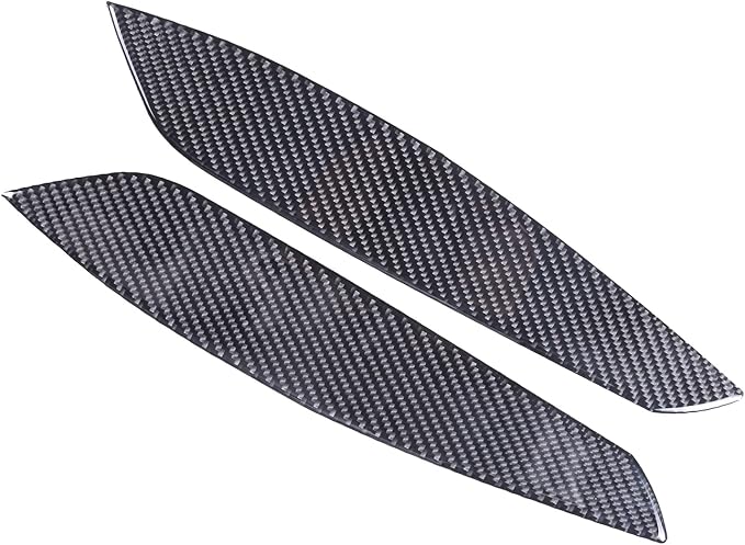 Center Console Gear Control Panel Side Trim Cover for Honda Pilot 2016-2022/ Ridgeline 2017-2023/ Passport 2019-2023, Center Console Trim Strip Cover, Carbon Fiber (Center Shifter Side Panel Sticker)
