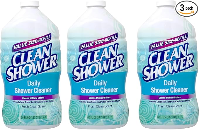 CLEAN SHOWER REFILL FRESH CLEAN SCENT 60 OZ (3 Pack)