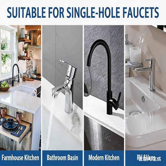 Kitchen Sink Splash Guard Gen2-30" x 6'' Silicone Sink Mat Splash Guard fit for Countertop, Bathroom,Farmhouse,RV by EBIGIC (Grey)