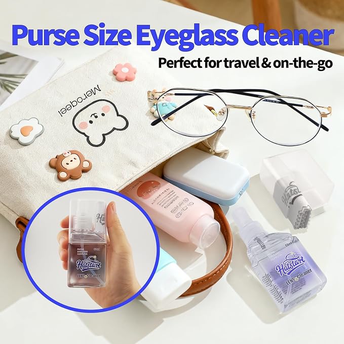 2 Pcs Car Screen Cleaner, Blue | Electronic Touch Screens Cleaning Kit, For LCD Display TV Laptop Computer Tablet PC Flat Screens