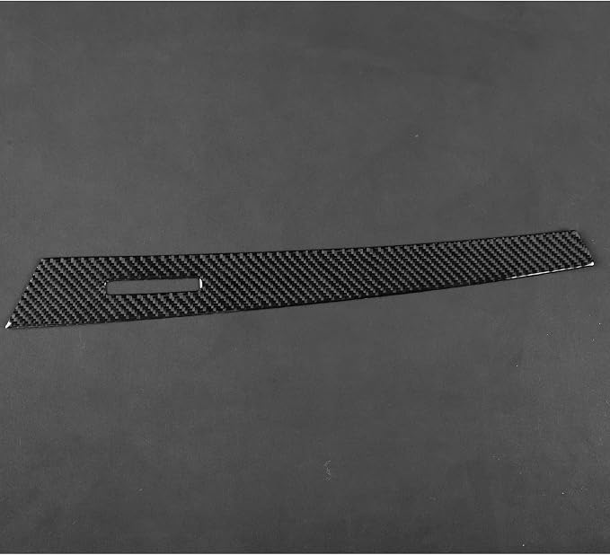 Carbon Fiber Dashboard Stickers Fit for Audi A3 8Y S3 RS3 2021-2025 | for Sportback 2021-2025 | Trim Dashboard Passenger Side Instrument | Thick Overlay | Anti-scratch