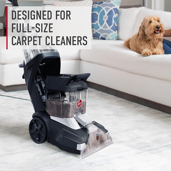 Hoover Oxy Carpet Cleaner Solution, 50 oz., Ocean Breeze Scent, Deep Cleaning Carpet Shampoo Solution, Removes Tough Colored Stains from Carpet and Upholstery, Pair with Hoover Carpet Cleaner Machine | Deep Cleaning Carpet Shampoo Solution, Removes Tou...