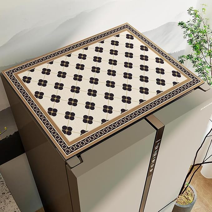 Dish Drying Mat, Coffee Bar Mats for Countertop, Cabinet Mats | Good water absorption, multiple pattern, anti-slip, easy to clean, coffee bar accessories, bathroom counters, durable
