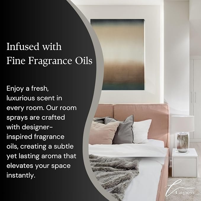 Lapew Room & Linen Spray | Fragrance Mist for Home, Car & Office | Fabric & Air Freshener | Neutralizing Mist | Made in USA | Spellbound