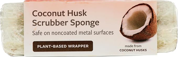 Cleana Colada Heavy Duty Coconut Scrubber Sponges 2ct, 2 CT