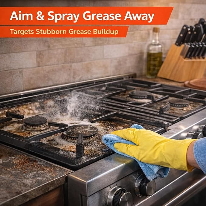 Diversey Break-Up Oven & Grill Cleaner, Aerosol Spray, 19 oz