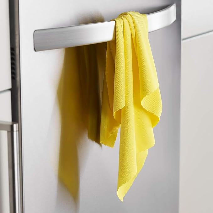 E-Cloth Glass & Polishing Cloths, Premium Microfiber Glass Cleaner, Great for Windows, Glass and Mirrors, Washable and Reusable, 100 Wash Guarantee, Assorted Colors, 8 Pack