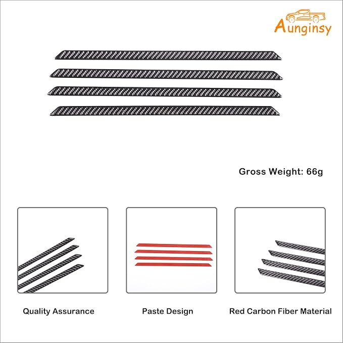 Car Door Sill Plate Protectors Fit Toyot@a Tundra/Sequoia 2022-2024 Carbon Fiber Door Entry Guard Sill Scuff Cover Sticker Step Protect Door Sill Scuff Plate Door Sill Cover Trim External Accessories