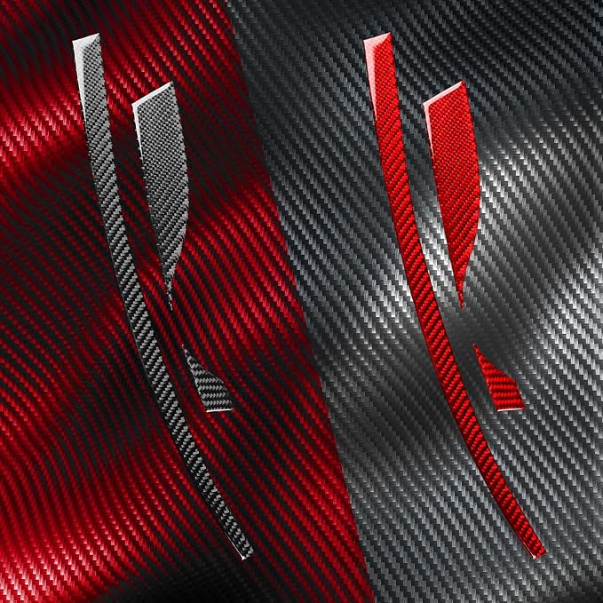 Real Carbon Fiber Trim for Honda CRV Accessories | for CR-V 2012 2013 2014 2015 2016 Center Control Panel Decorative Sticker Interior Thick Overlay Decal - A
