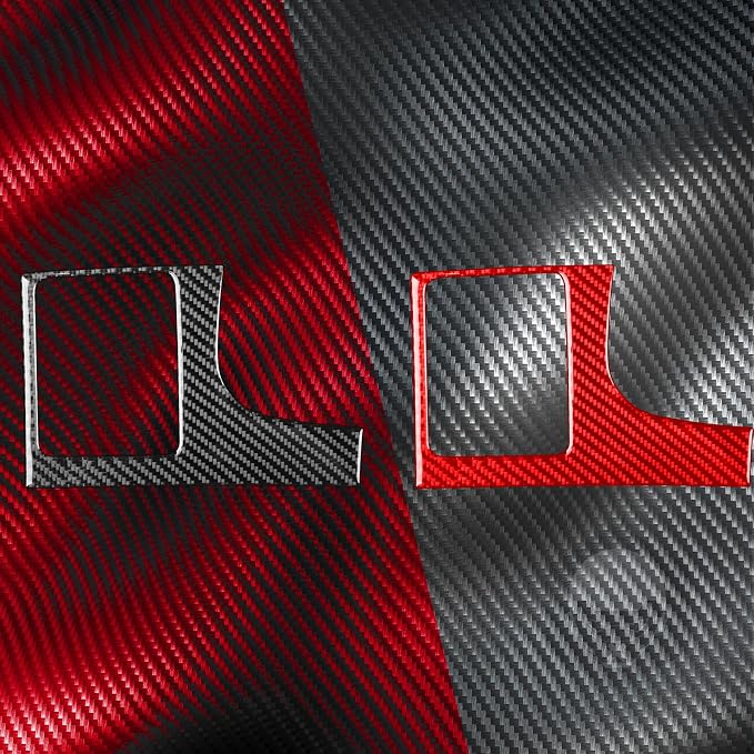 Driver Dash AC Vent Trim for Toyota Corolla 2009-2013 Accessories Black | Soft Carbon Fiber | Upgrades for Car | Only for Left-Hand Drive | Anti-Scratch | Sporty Style