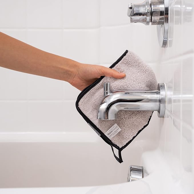 Nano Towels Stainless Steel Cleaner | The Amazing Chemical Free Stainless Steel Cleaning Reusable Wipe Cloth | Kid & Pet Safe | Blue 7x16 (1 pc)