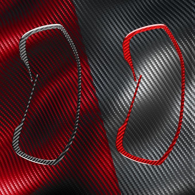 Real Carbon Fiber Trim for Honda CRV Accessories | for CR-V 2012 2013 2014 2015 2016 Speedometer Surround Frame Instrument Panel Sticker Interior Thick Overlay Decal