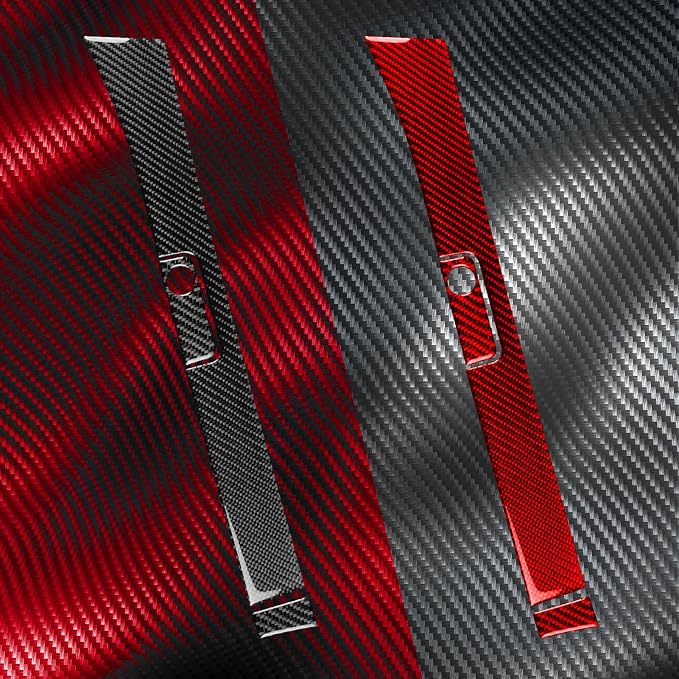 Fit for Toyota 4Runner(N210) 2003-2009 Glove Box Stickers | for 4 Runner SR5/Sport Edition/Limited | Real Carbon Fiber | Passenger Side Glove Box Panel Trim | Self-adhesive