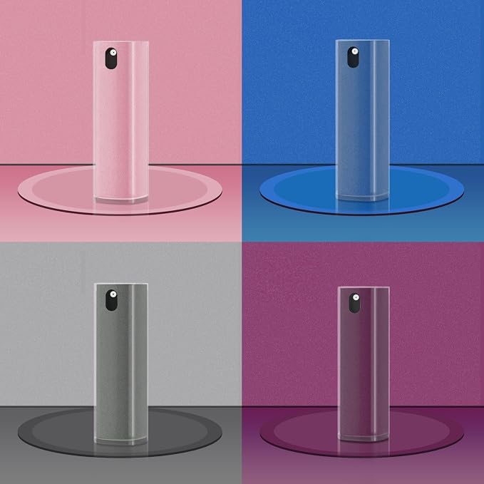 4PCS Screen Cleaner Touchscreen Mist Spray, Portable Reusable Fingerprint-Proof Spray Bottle for Phone/Laptop/Tablet/Monitor/Car Screen