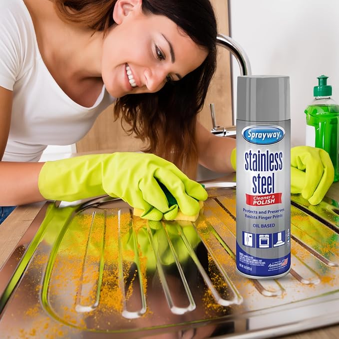 Stainless Steel Cleaner Bundle. Includes Two-15 Oz Stainless Steel Cleaner and Polish with Microfiber Cloth