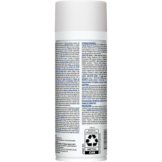 Clorox Healthcare Citrace Hospital Disinfectant and Sanitizer Aerosol Spray, Citrus, 14 Ounces (Package May Vary)
