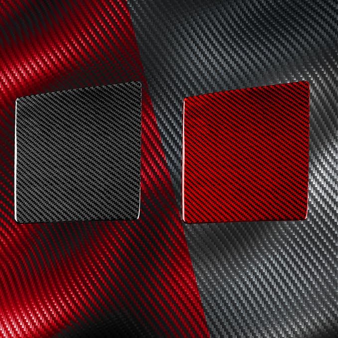 Real Carbon Fiber Driver Stickers Fit for Audi A3 8Y S3 2021-2025 | Driver Side Glove Box Panel Trim | Accessories | Thick Overlay | Anti-scratch