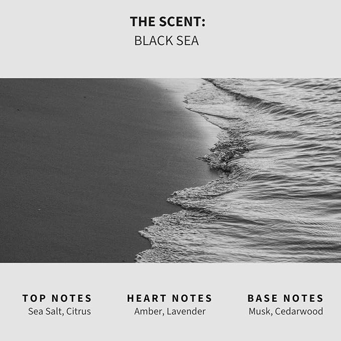 Lapew Black Sea Scented Mop Soap - Luxury Floor Cleaner Concentrate for Mopping Tile, Laminate, Vinyl & Hardwood | Streak-Free, Low-Foam | 36 oz