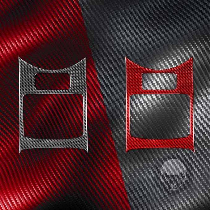 Real Carbon Fiber Trim for Infiniti Accessories | for G35 G37 X 2007 2008 2009 2010 Sedan Coupe Convertible Center Console Cup Holder Interior Thick Overlay Decal