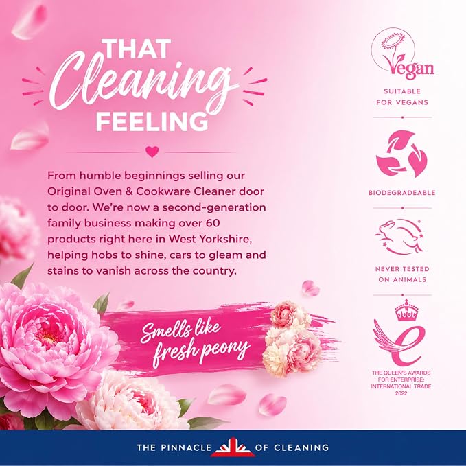 Astonish Toilet Bowl Cleaner Tablets, 8 Count – Fizzing Drop In Tabs Remove Limescale, Calcium & Rust – No Scrub Foaming Action, Vegan & Cruelty Free, Fresh Peony Scent