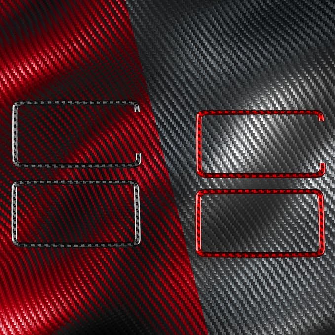 Carbon Fiber Sun Visor Panel Stickers Fit for Audi A3 8Y S3 2021-2025 | Sun Visor Panel Cover | Accessories | Anti-scratch