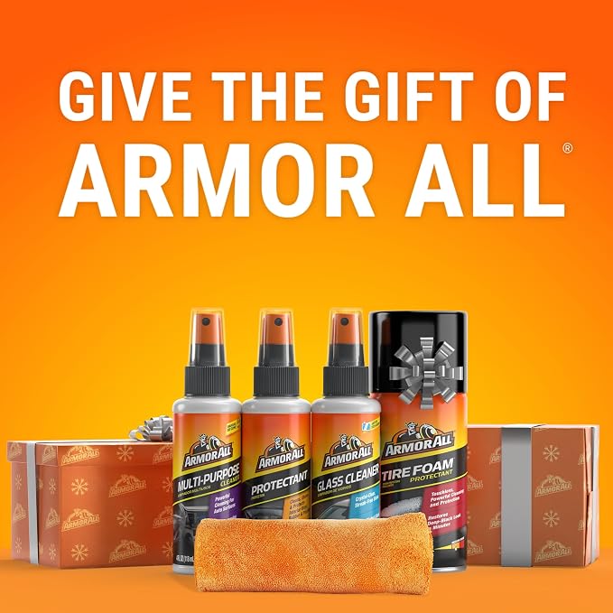 Armor All Car Cleaning Kit, Interior and Exterior, 5-Piece Kit | Armor All Car Cleaning Kit, Interior and Exterior, 5-Piece Kit
