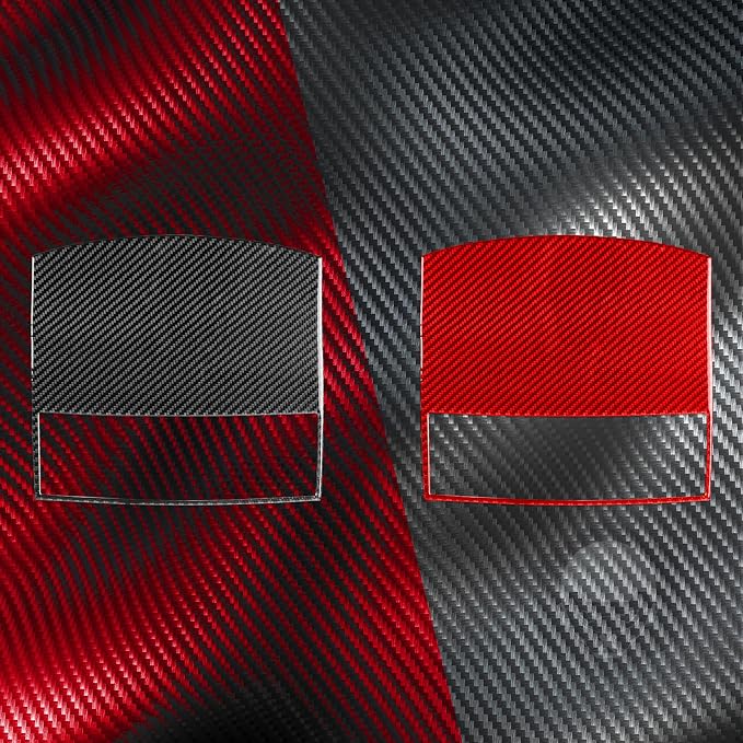 Dash Air Vent Cover Trim for Toyota Corolla 2009-2013 Accessories Black | Soft Carbon Fiber | Upgrades for Car | Only for Left-Hand Drive | Anti-Scratch | Sporty Style